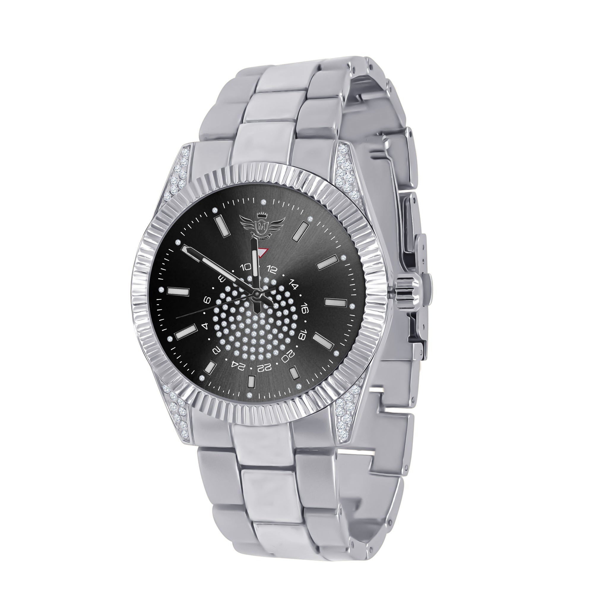 RIDER HIP HOP WATCH I 563047 featuring a luminous metal band and prominent hour markers, showcasing its urban design and sophistication.